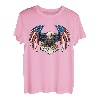 Bald Eagle With American Flag T-Shirt