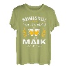 Maik Vorname Geschenk Geburtstag Lustiges Bier Sprüche T-Shirt