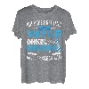 Herren Ich Habe Drei Titel Vater Geschenk Onkel und Bruder T-Shirt