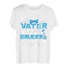 Herren Ich Habe Drei Titel Vater Geschenk Onkel und Bruder T-Shirt