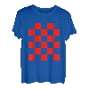 Kroatien Kostüm Kroate Kroatische Flagge Hrvatska Fasching T-Shirt