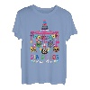 Dia De Los Muertos Shirt Damen Herren Blumen Sugar Skull T-Shirt