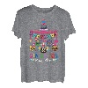 Dia De Los Muertos Shirt Damen Herren Blumen Sugar Skull T-Shirt