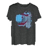 Dinosaurier mit Sonnenbrille Kopfhörer - Herren Damen Kinder T-Shirt