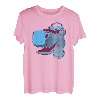 Dinosaurier mit Sonnenbrille Kopfhörer - Herren Damen Kinder T-Shirt