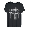 Weniger Menschen, mehr Hunde, Mama T-Shirt