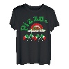Pizza T-Shirt Logo Pizza Kostüm Italian Verpackung
