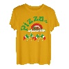 Pizza T-Shirt Logo Pizza Kostüm Italian Verpackung
