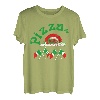 Pizza T-Shirt Logo Pizza Kostüm Italian Verpackung