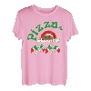 Pizza T-Shirt Logo Pizza Kostüm Italian Verpackung