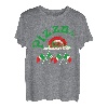 Pizza T-Shirt Logo Pizza Kostüm Italian Verpackung