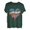 I Love America 4. Juli Amerikanische Flagge - Unabhängigkeitstag T T-Shirt