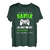Gamer Altert Nicht Er Levelt Up Spruch Alter Damen Herren T-Shirt