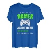Gamer Altert Nicht Er Levelt Up Spruch Alter Damen Herren T-Shirt