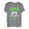 Gamer Altert Nicht Er Levelt Up Spruch Alter Damen Herren T-Shirt