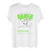 Gamer Altert Nicht Er Levelt Up Spruch Alter Damen Herren T-Shirt