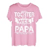 Herren Spruch Beste Papa Tochter Geschenk Partnerlook Vater Tochter T-Shirt