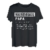 Bester Handball Papa Vater Handball Definition Vatertag T-Shirt