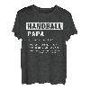Bester Handball Papa Vater Handball Definition Vatertag T-Shirt