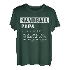 Bester Handball Papa Vater Handball Definition Vatertag T-Shirt