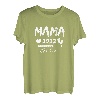 Damen Mama 2022 Loading Shirt Werdende Mama Geschenk Muttertag T-Shirt
