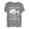 Herren Lustig Bonus Papa du hast mir zwar nicht das leben geschenkt T-Shirt