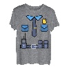 Polizei Kostüm Karneval Fasching Polizist Beamter Kostüm T-Shirt