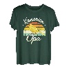 Vogelzüchter Kanarien Opa Kanarienvogel Sittich Retro T-Shirt