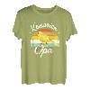 Vogelzüchter Kanarien Opa Kanarienvogel Sittich Retro T-Shirt