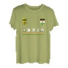 Indien Sport/Fußball-Trikot mit Flagge, Fußball T-Shirt