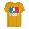 Jugger Trendsport Jugg Pompfen Schild Q-Tip Sport Geschenk T-Shirt