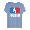 Jugger Trendsport Jugg Pompfen Schild Q-Tip Sport Geschenk T-Shirt