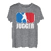 Jugger Trendsport Jugg Pompfen Schild Q-Tip Sport Geschenk T-Shirt