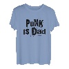 Herren Punk Is Dad - Lustiges Zitat zum Vatertag T-Shirt