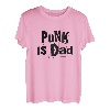 Herren Punk Is Dad - Lustiges Zitat zum Vatertag T-Shirt