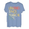 50 Jahre Vintage Legend seit März 1973 50. Geburtstag T-Shirt