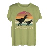 Papasaurus Rex Vater Dinosaurier Familien Dino Papa Saurus T-Shirt