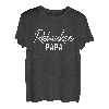 Herren Rabaukenpapa Papa T-Shirt Familien Partnerlook Vater Shirt T-Shirt
