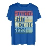Legendär seit Oktober 1980 42. Geburtstag Vintage T-Shirt