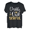 Herren Daddy of Mr Onederful 1. Geburtstag First One-Derful Matching T-Shirt