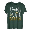 Herren Daddy of Mr Onederful 1. Geburtstag First One-Derful Matching T-Shirt