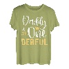 Herren Daddy of Mr Onederful 1. Geburtstag First One-Derful Matching T-Shirt