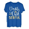 Herren Daddy of Mr Onederful 1. Geburtstag First One-Derful Matching T-Shirt