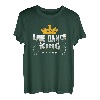 Herren Linedance König King Tänzer Tanzen Western Cowboy Geschenk T-Shirt