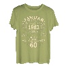 Januar 1963 Lustige Geschenke 60. Geburtstag Männer Frauen T-Shirt