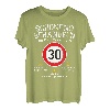 30. Geburtstag Schonend Behandeln Oldtimer Ist 30 Tempo 30 T-Shirt