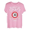 30. Geburtstag Schonend Behandeln Oldtimer Ist 30 Tempo 30 T-Shirt