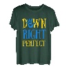 Down Right Perfect Syndrome Awareness Day T21 Ribbon Chromie T-Shirt