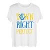 Down Right Perfect Syndrome Awareness Day T21 Ribbon Chromie T-Shirt