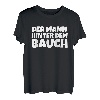 Herren Der Mann Hinter dem Bauch Lustiges Sprüche T-Shirt Geschenk T-Shirt